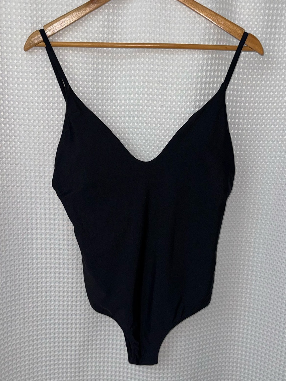 AERIE black plunging swimsuit size medium